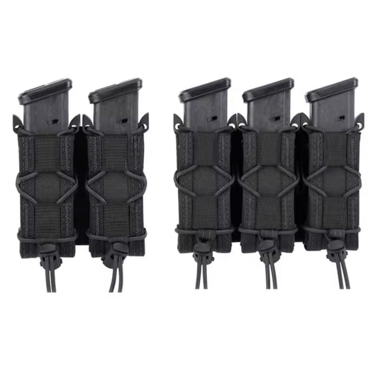 MOLLE Pistol Mag Pouches - Black