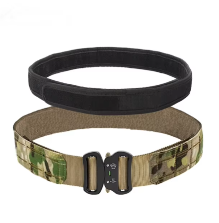 Tactical Belt Quick Release Metal Buckle MOLLE