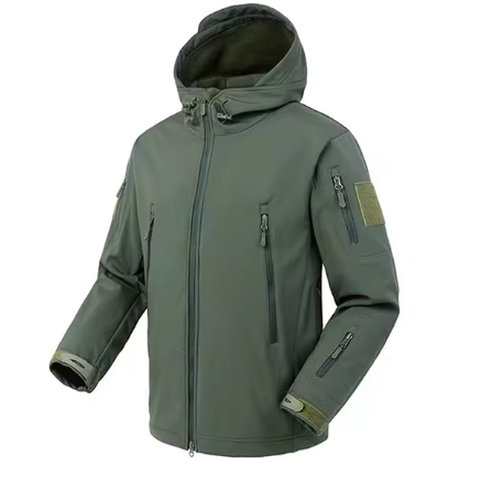 Softshell Tactical Waterproof Jacket - GREEN