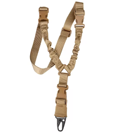 Tactical Airsoft Military Sling Adjustable - Single Point Khaki