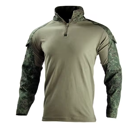 Camouflage Tactical Combat Shirt - Russian Camo